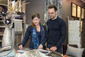 Raumausstattermeister Michael und Kirsten Frank